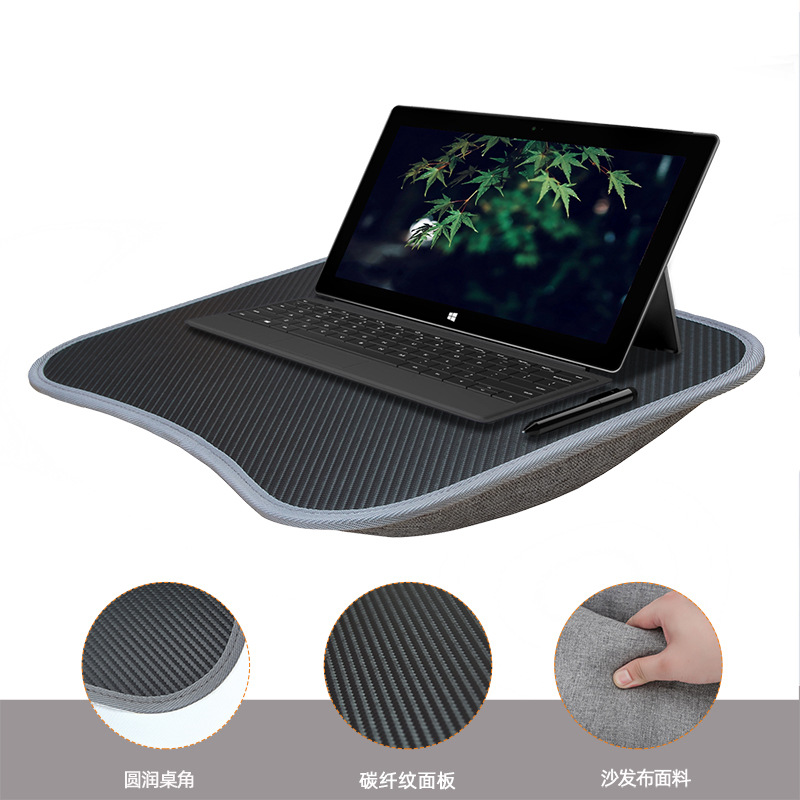 Mu Mu Home Portable Small Pillow Table Foam Particle Laptop Computer Table Tablet Computer Table Bed Desk Lazy Table