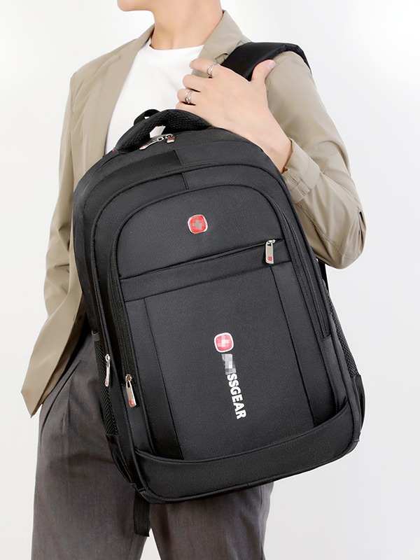 Wholesale Sabre Men's Backpack Business Casual Bag All-match Large Capacity Sports Outdoor Travel Bag Student Schoolbag