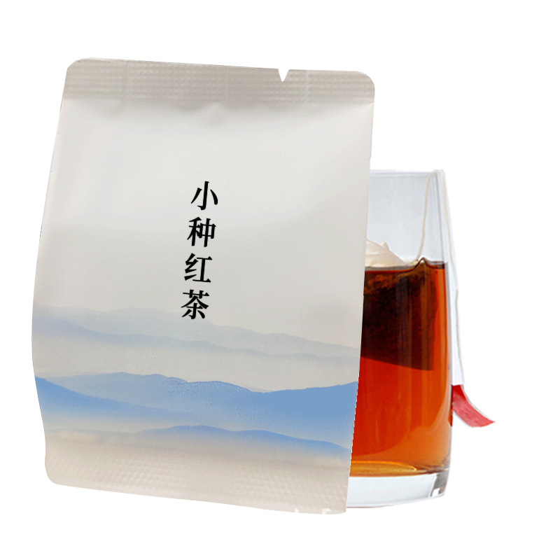 Souchong Black Tea Bag, All-Season Hotel Style, Lapsang Souchong Black Tea, Stereo Triangular Bag, Dafuxi Tea