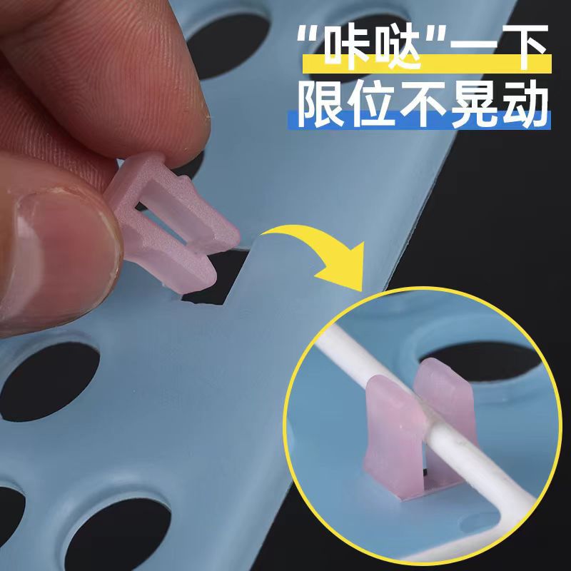 Pet Foot Mats Plastic Anti-Gnawing Wear-Resistant Bottom Plate Rabbit Cage Non-Stuck Foot Mats Leakage Thickeneded Mesh Plate