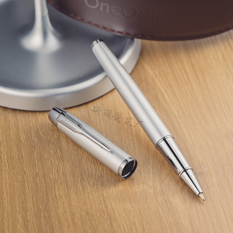 Cross-border wholesale black metal signature pen ball pen business advertising gifts neutral pen can process logo