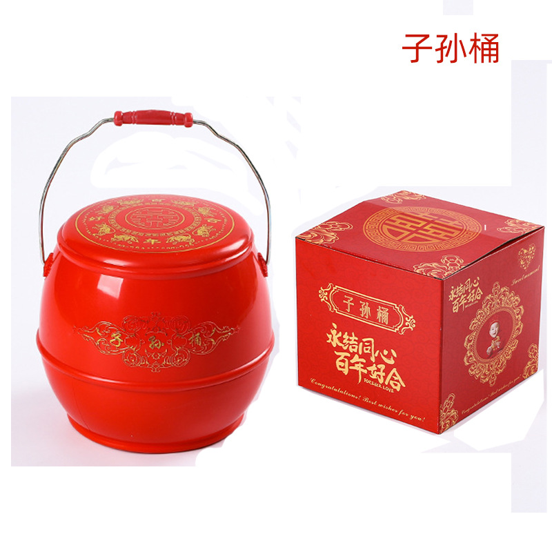 Свадебные принадлежности коллекция детское ведро женское свадебное пластиковое ведро невесты приданое