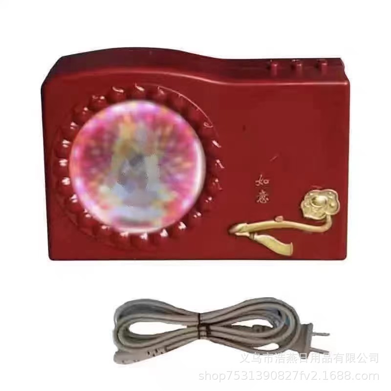 Ruyi built-in 62 songs music box plug-in battery dual-purpose single cycle
