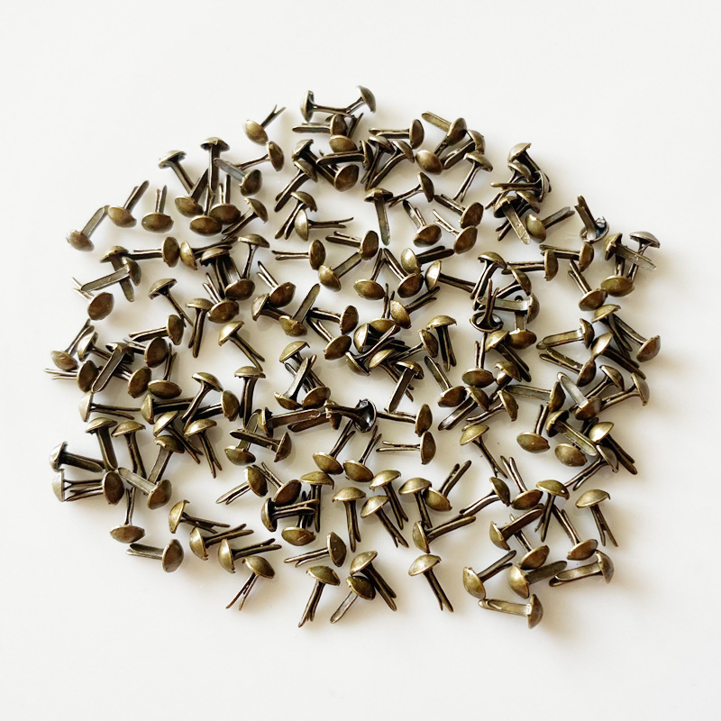 3mm Miniature Small Mini Shadow Puppet Show Movable Paper Man Special Two-Legged Nails and Two-Legged Nails Kidsren's Handmade Materials