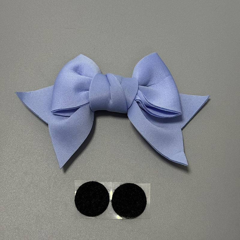 Battery car helmet decoration ear bow sponge three-dimensional decoration quick release Velcro motorcycle helmet accessories