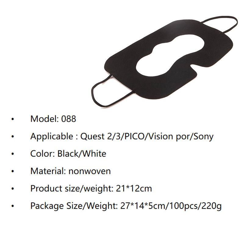 Disposable VR eyes for pico4 VisionPro Vive Quest23s isolation protective face cloth