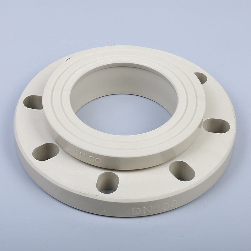 The factory supplies a variety of specifications for PP butt welding flange of hot melt flange sleeve