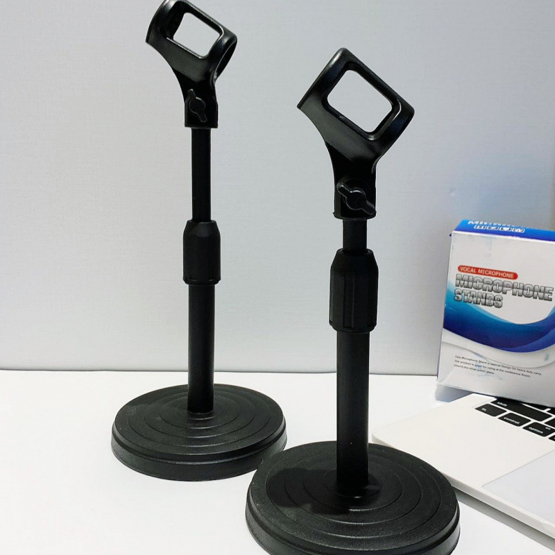Микрофонный стенд, стенд для мобильного телефона, подъемный телескопический стенд для записи караоке, стенд для мобильного телефона для трансляции для ленивых