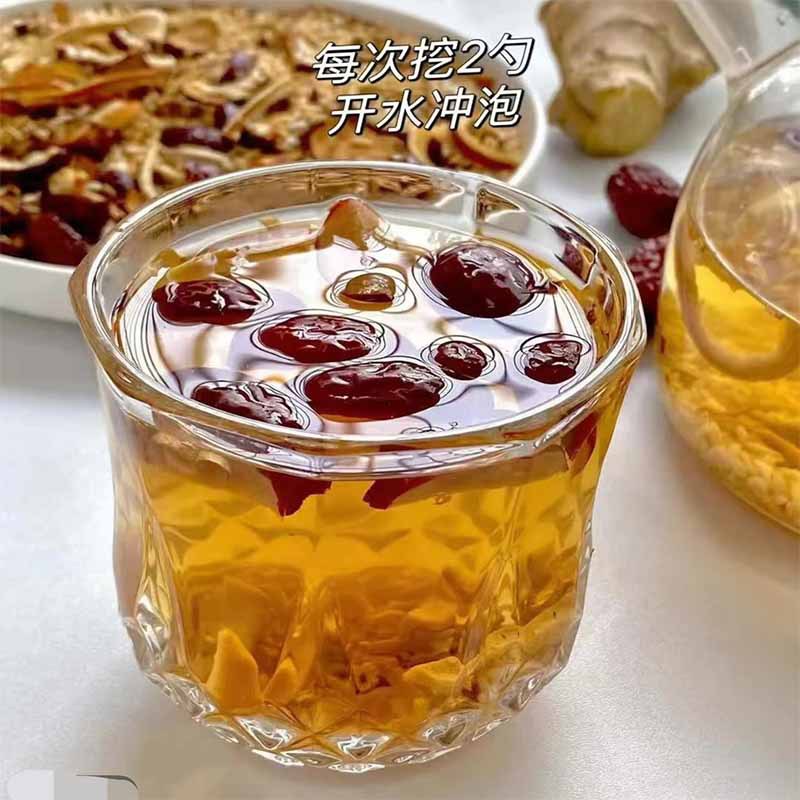 500g Rice Red Dates Tangerine Peel Poria Ginger Slices Tea