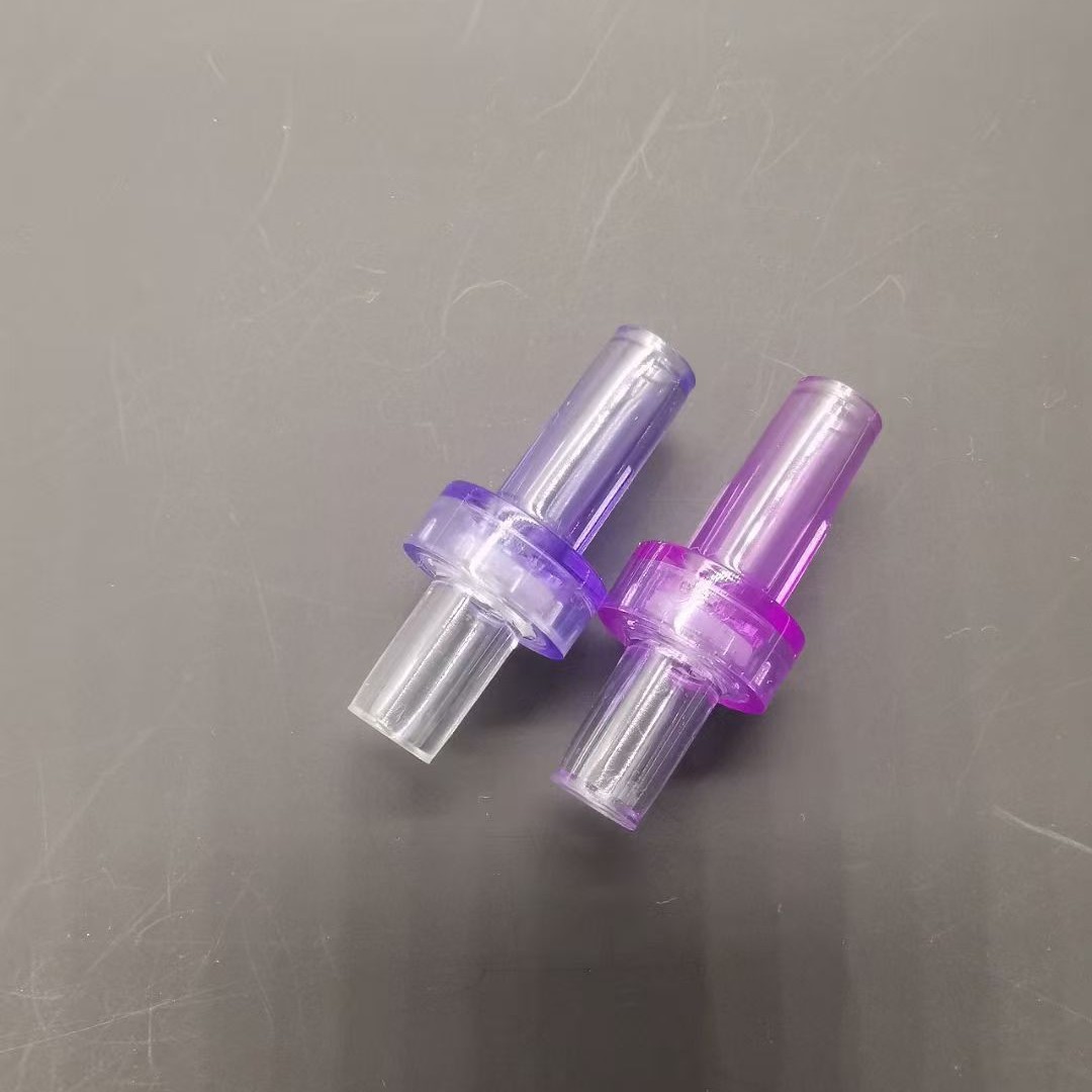 Source Manufacturer Infusion Set Accessories Micro Plastic Pc Check Valve Liquid Pressure Control One-Way Valve High Pressure Manufacturer