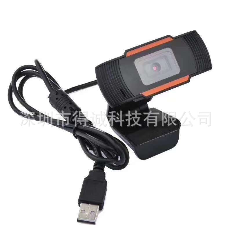 Cross-border computer HD webcam USB computer camera microphone driver-free manufacturer in stock