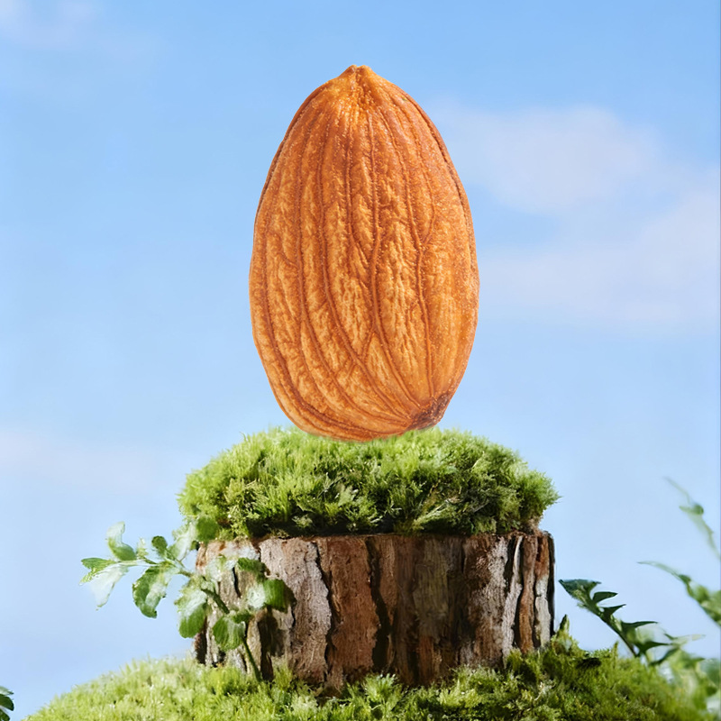 Heli Xiang Almond Kernels 500g Original Flavor Nuts Large Almonds Dried Fruit Snack Canned for Baking Wholesale