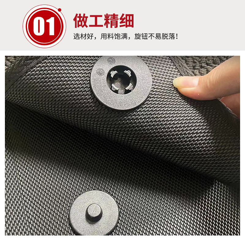 Car foot mat buckle fixed removable double layer ordinary ABS buckle plastic accessories buckle in stock wholesale
