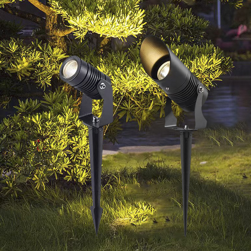 Outdoor Spotlights Waterproof Tree Lights Landscape Courtyard Garden Lawn Ground Floodlights Outdoor Greening Tree Lights