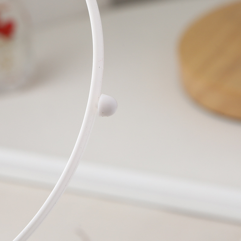 0.5CM plastic bottom embryo PP material DIY birthday cake cap decoration handmade jewelry accessories blank factory direct sales