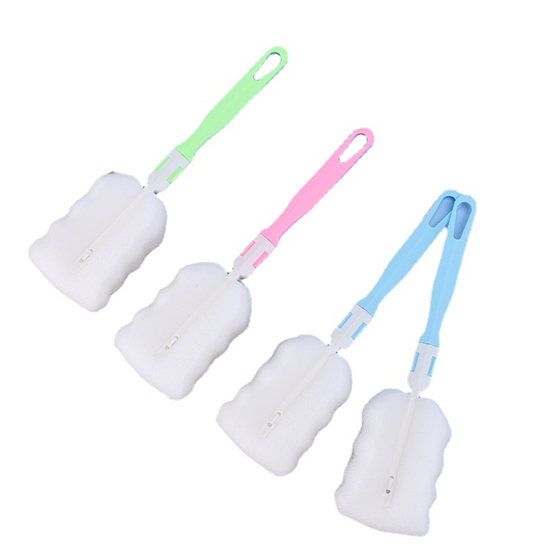 New Sponge Cleaning Cup Brush Detachable Thermos Cup Brush Bottle Brush Cup Cleaning Brush Individually Packaged