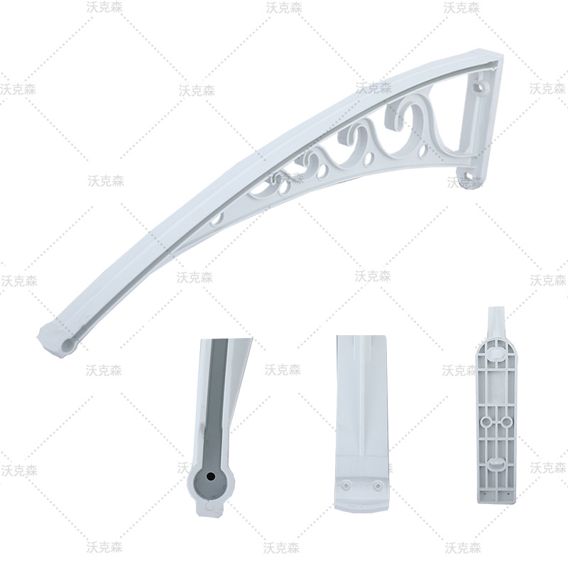 Thickened Plastic Steel Bracket Canopy Eaves Home Outdoor Yard Air Conditioner Rainproof Balcony Awning Old City Renovation