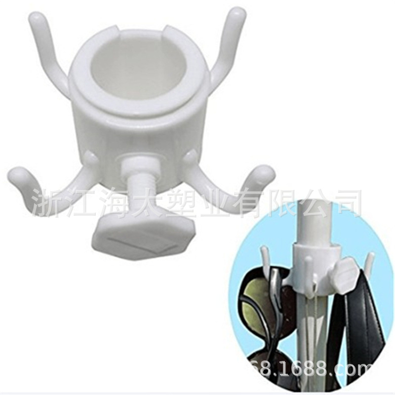 Креативный крючок для пляжного зонта с четырьмя углами многоцветный многофункциональный аксессуар для зонта