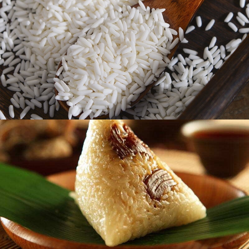 Hubei Xiaogan Pearl Glutinous Rice New Glutinous Rice Long Grain Jiangmi Packets Zongzi Making Rice Wine Ciba Rice Cake