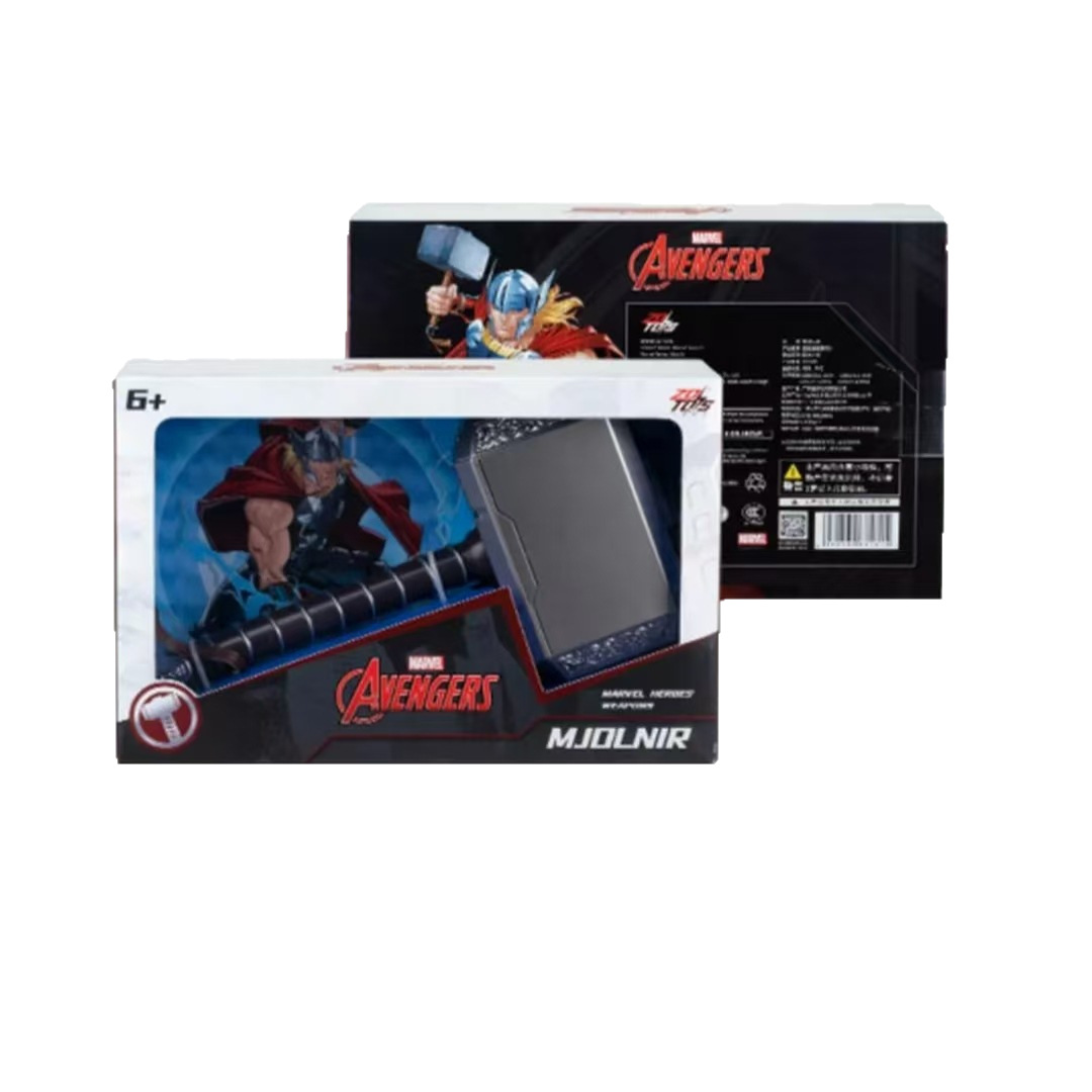 Zhongdong Toys Children's Marvel Weapons Avengers Iron Man Thor's Hammer Weapons