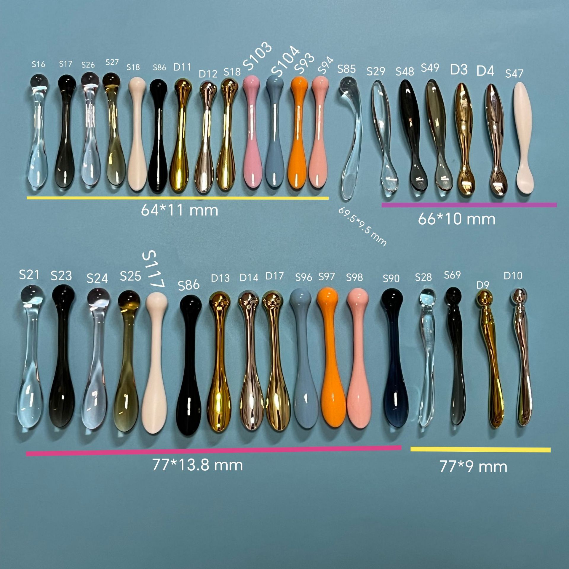 Source factory cream spoon eye cream film spoon mask stick mask spoon skin care spoon cream spoon digging spoon scraper spoon makeup spoon