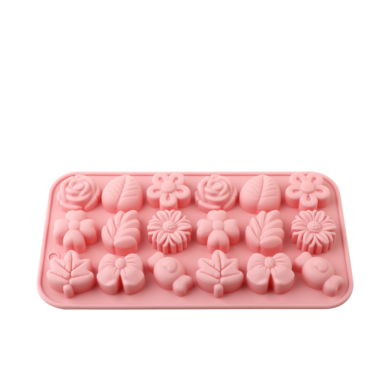 in stock 18 even small flower leaves candy bow and other modeling silicone mold baking cake chocolate mold