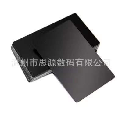 Утолщенные 0.42мм лазерные металлические визитные карточки, алюминиевые карты на День благодарения, различные пустые материалы, большие скидки на складе