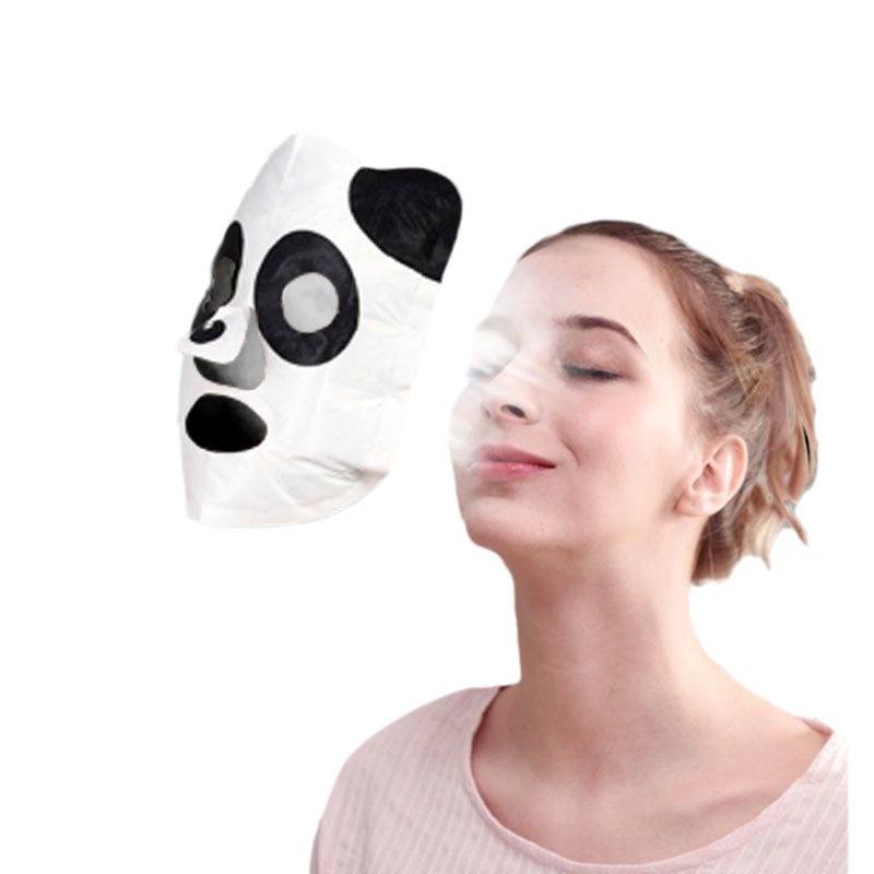 Super Asia Medical Panda Cute Hot Compress Steam Mask Mask Companion Facial Hot Compress Heated Mask Single Patch Bag