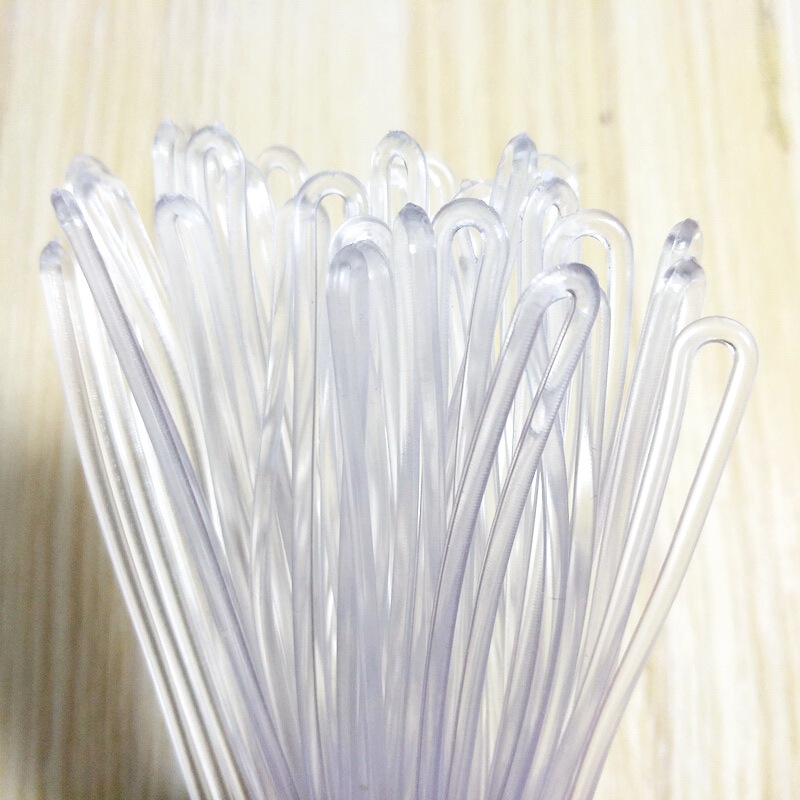 Метка для багажа 17 см экологически чистый прозрачный ПВХ пластиковый ремень лямка мягкий резиновый шнурок цвет на выбор