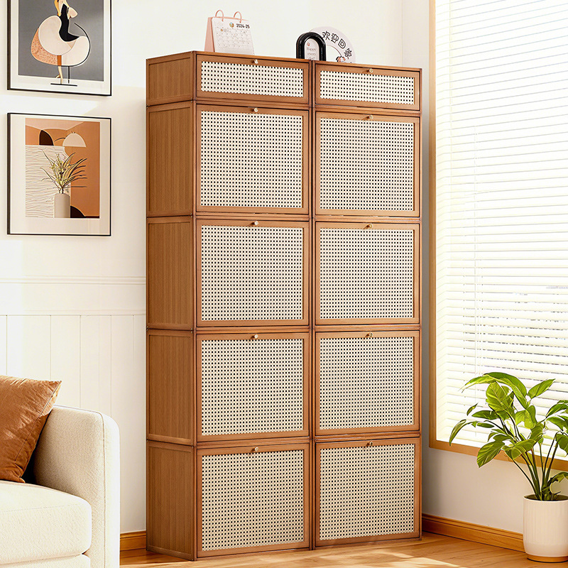 Многоуровневый напольный шкаф, комбинированный шкаф для хранения, стеллаж для хранения, многофункциональная коробка для хранения для гостиной, спальни, кабинета