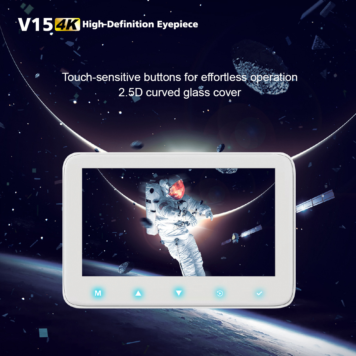 Amazon new WiFi HD eyepiece 5 inch large screen for all kinds of telescope bird watching