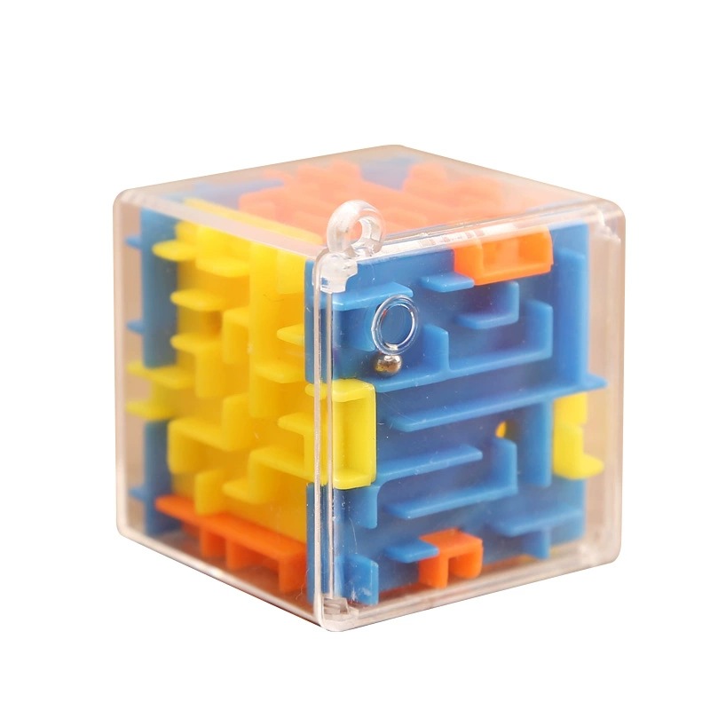 Mini maze ball early education puzzle maze toy children 3d walking beads maze rotating puzzle Rubik's cube wholesale hot sale