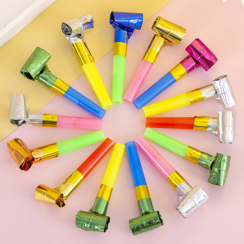 Creative Kidsren's Prizes, Cute Dragon Whistle, Telescopic Whistle, Blowing Roll, Baby Birthday Party Cheering Horn