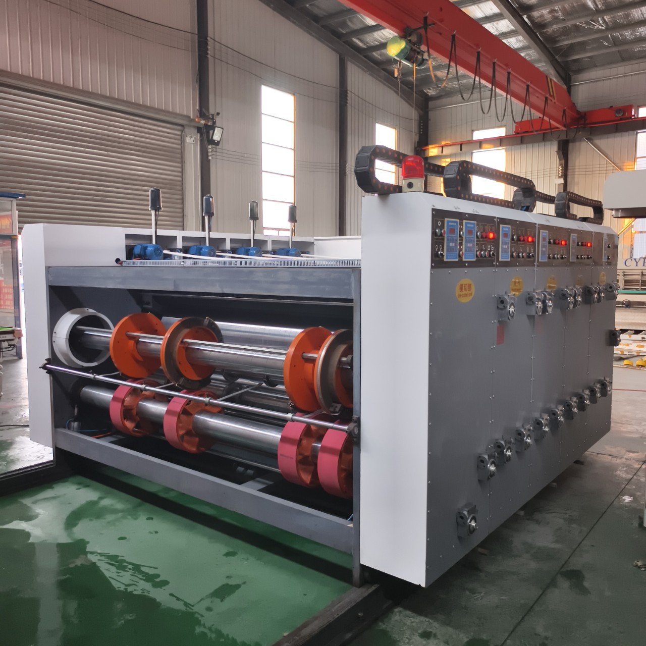 One 95 New 2800 Type Four-Color Printing Die-Cutting and Slotting Machine Four-Color Carton Printing Machine Carton Printing Machine for Sale