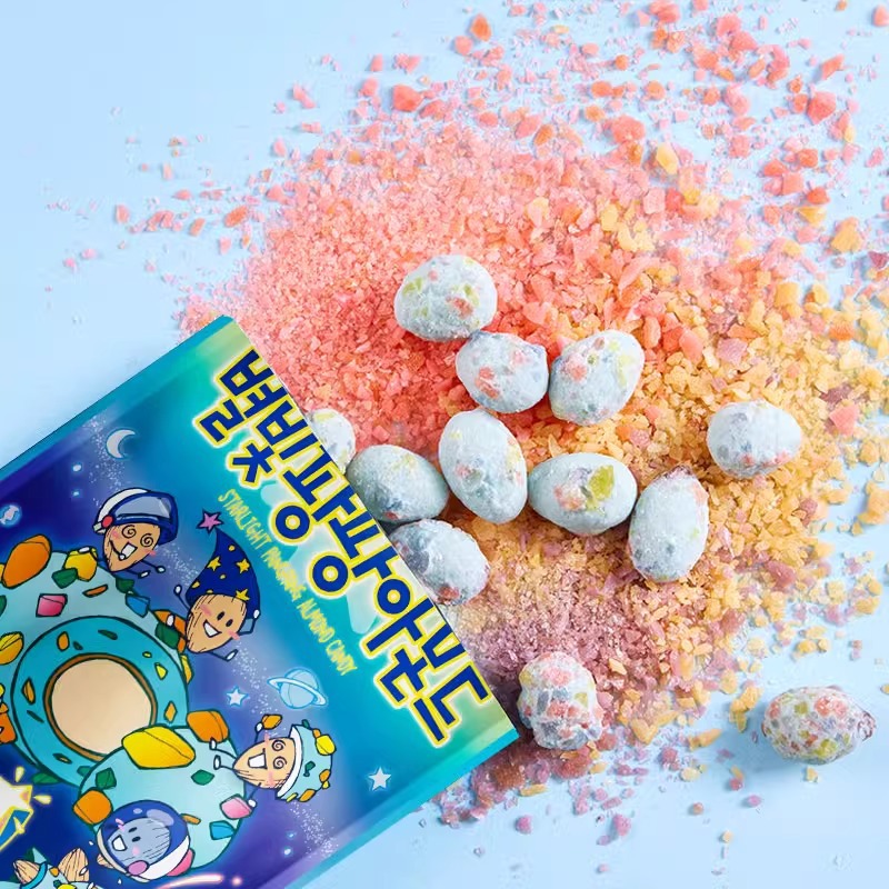 South Korea imported Barbee Tom farm tiramisu flavor Almond Nut Almond almond almond almond almond almond 30g bag batch