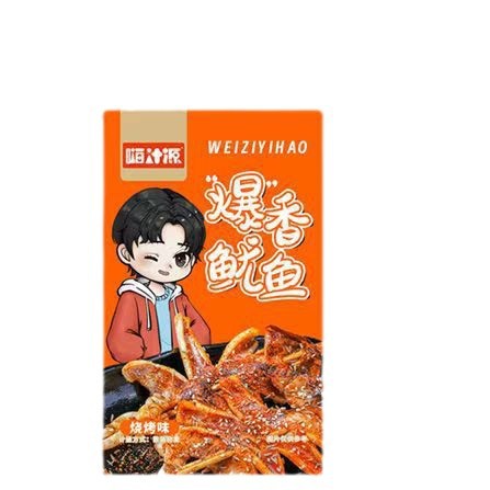 Squid Snacks, Snacks, Spicy Flavor, Individually Packaged, Ready-To-Eat Snacks, Iron Plate Squid Cooked Food Wholesale