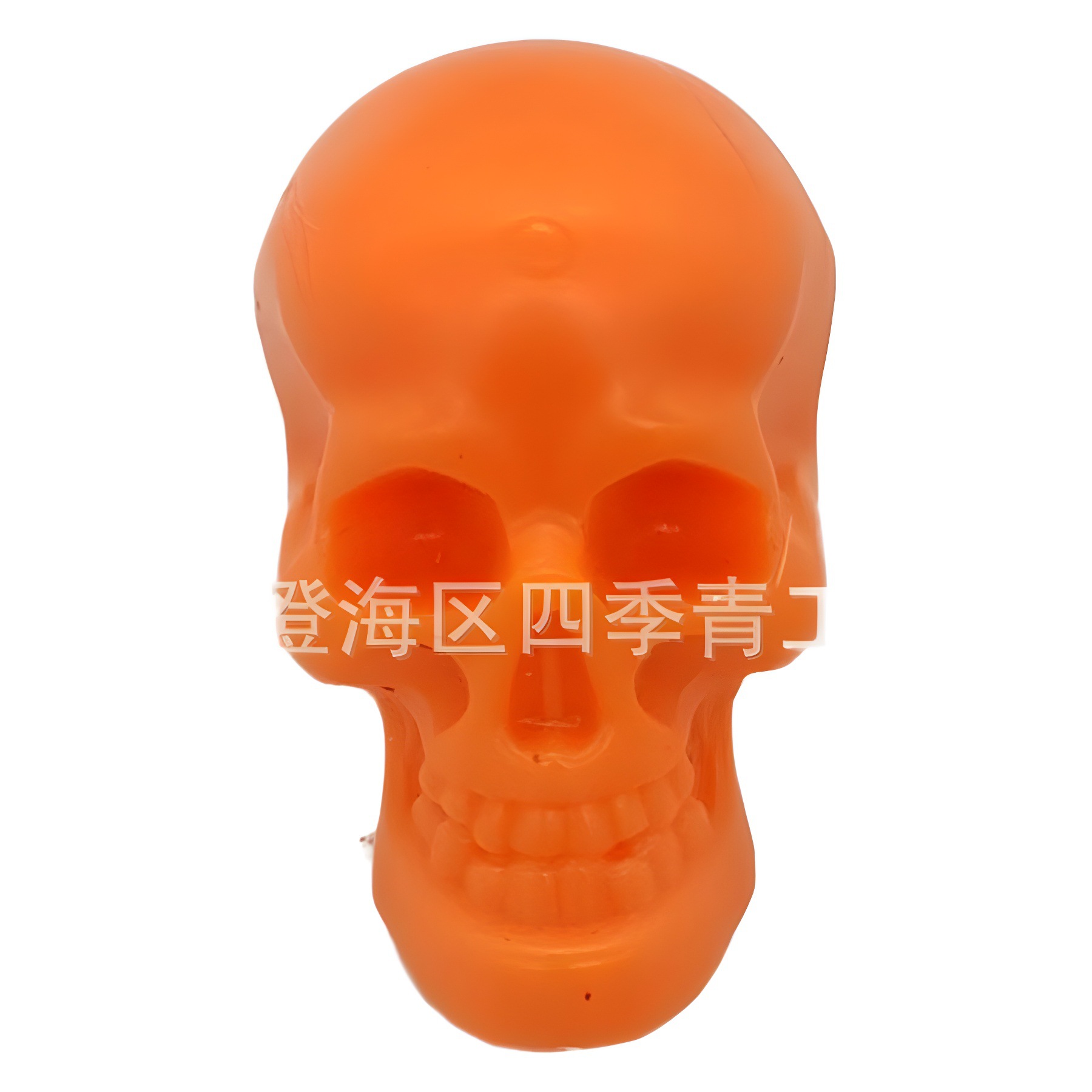Cross Border Color Skull Halloween Decoration Props Accessories Ghost Festival DIY Plastic Mini Skull 16-36MM
