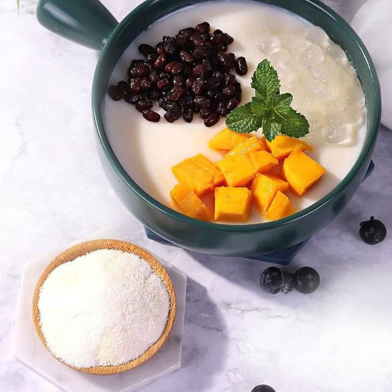 Taole Drink Double Skin Milk 1kg Double Skin Milk Commercial Household Milk Tea Shop Special Ingredients Coconut Juice Stall Taro Ball Syrup