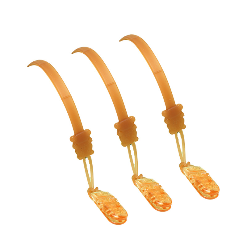 Customized Silicone Anti-Lost Rope Baby Bite Chain Baby Round Head Pacifier Clip Toy Holder Pc Teether Chain