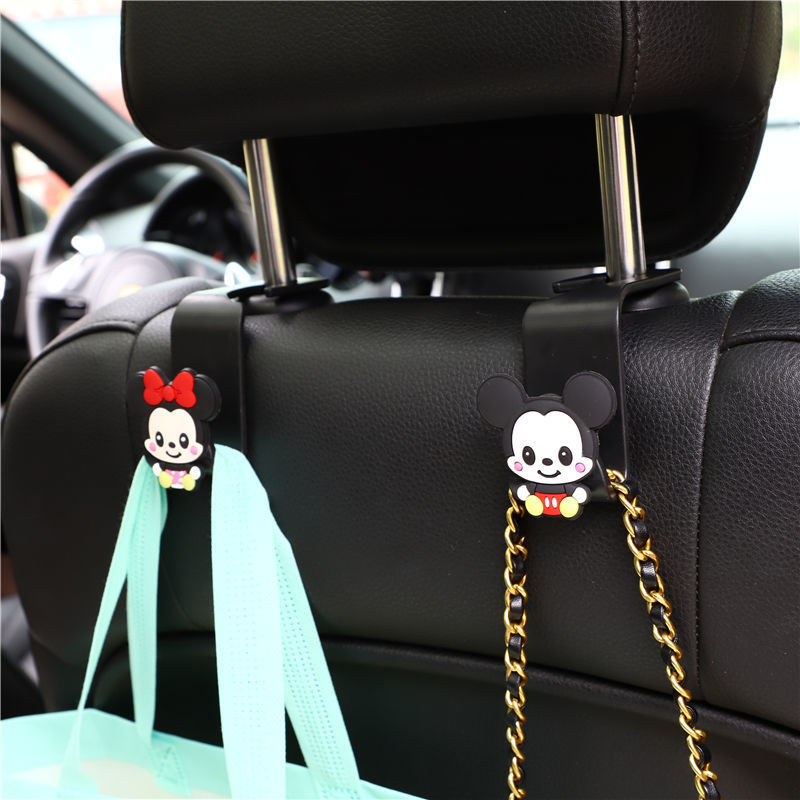 Car Seat Backrest Hook Cartoon Cute Seat Rear Hook Multi-Functional Car Interior Small Hook