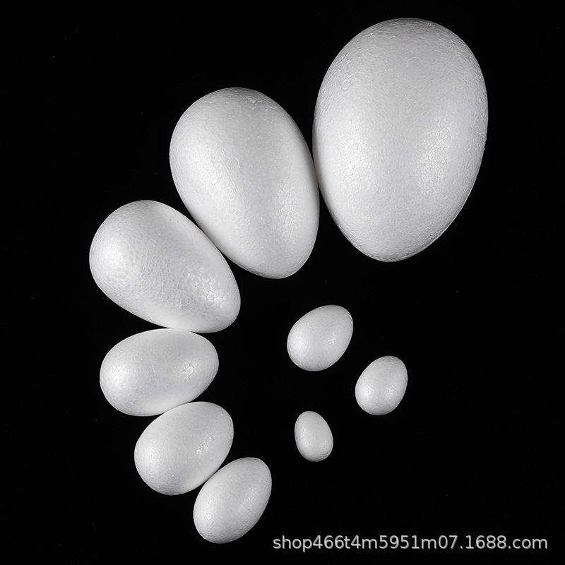 Пенопластовый шар в форме яйца, твердый, для детского творчества, Пасхальное яйцо, DIY, для детей в детском саду