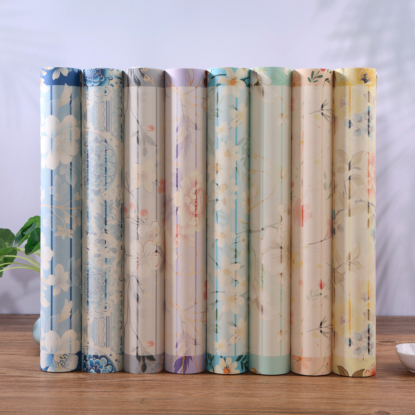 Factory Direct Source Yanya Rice Paper Batik Long Roll Semi-Cooked Small Regular Script Medium Regular Script Calligraphy Special Paper