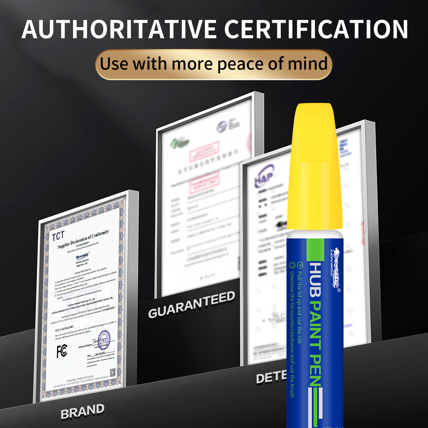 Car Touch-Up Pen Scratch Repair Magic Tool Pearl White Black Red Silver Blue Car Paint Surface Scratch Universal Cross-Border Wholesale