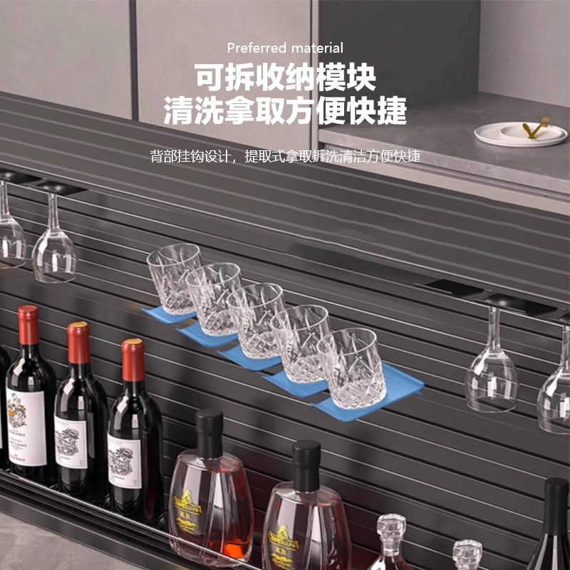 Smart Electric Lift-Out Basket for Kitchen Cabinets, Adjustable Spice Storage Rack, Hidden Storage Wine Cabinet