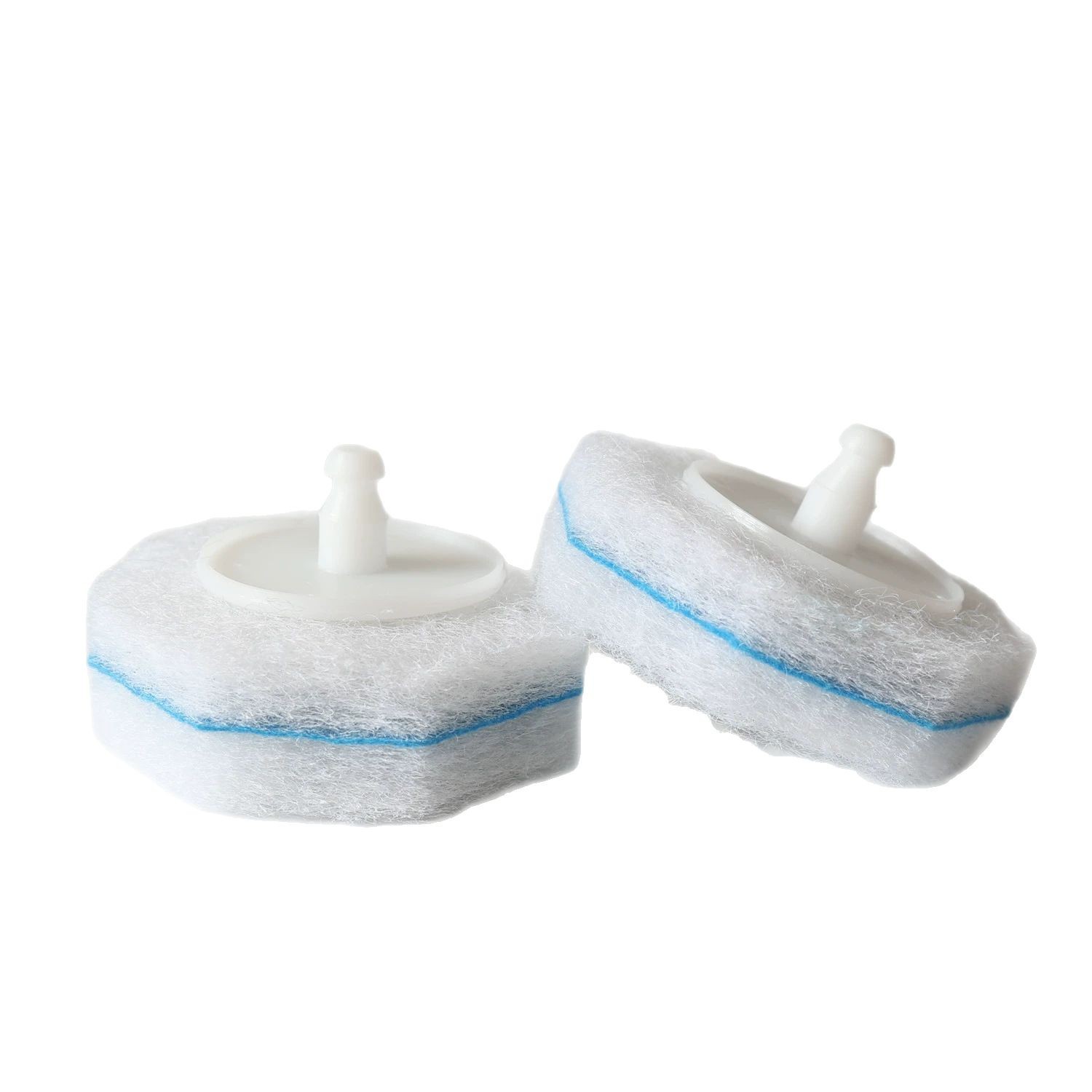 Disposable Toilet Brush Replacement Head, Universal Toilet Cleaning Brush Head, Toilet Sponge, Clorox Toilet Cleaning Square Head, Flushable