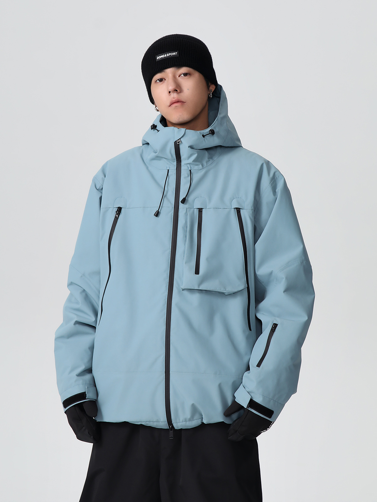 Xue Yi Pai 24-25 New Snowboard Ski Suit Women's 3L Adhesive Men's Ski Suit Professional Waterproof Cotton Thickening