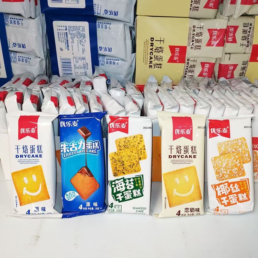 Сухой торт Yola Mai, выпечка, кокосовая стружка, водоросли, закуски, завтрак, интернет-закуски