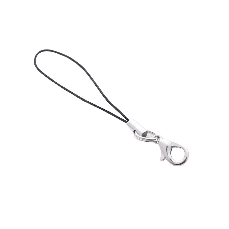 DIY Handmade Jewelry Materials Accessories Mobile Phone Rope Lanyard Lobster Buckle Small Lanyard Doll Colorful Lobster Buckle Rope