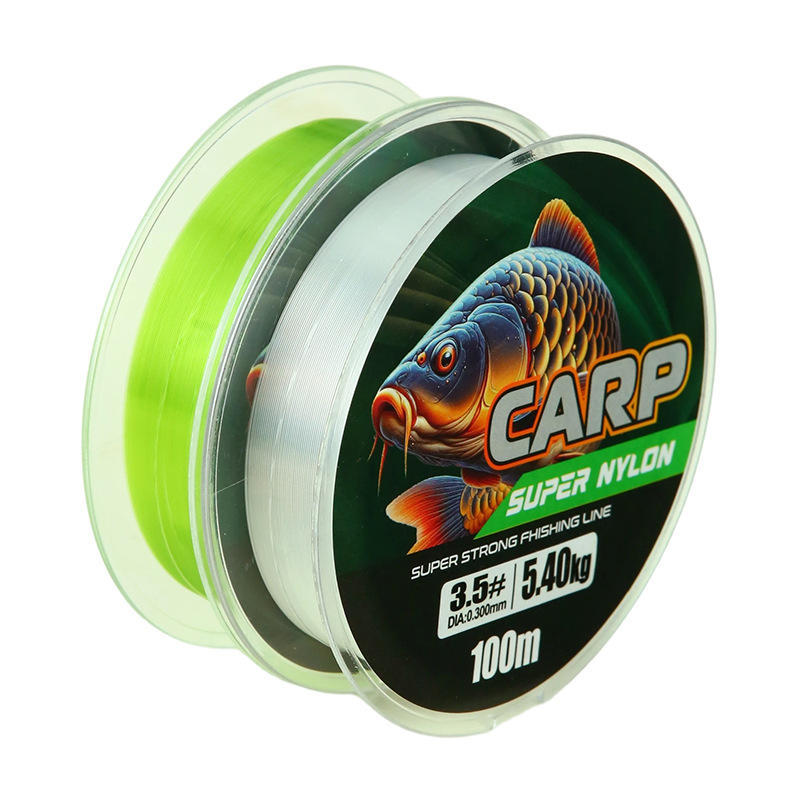 Conrad Raw Silk Wholesale Main Line Sub-Line High-Strength Transparent Fishing Line 100m Sea Rod Line Rubber Silk Nylon Fishing Line