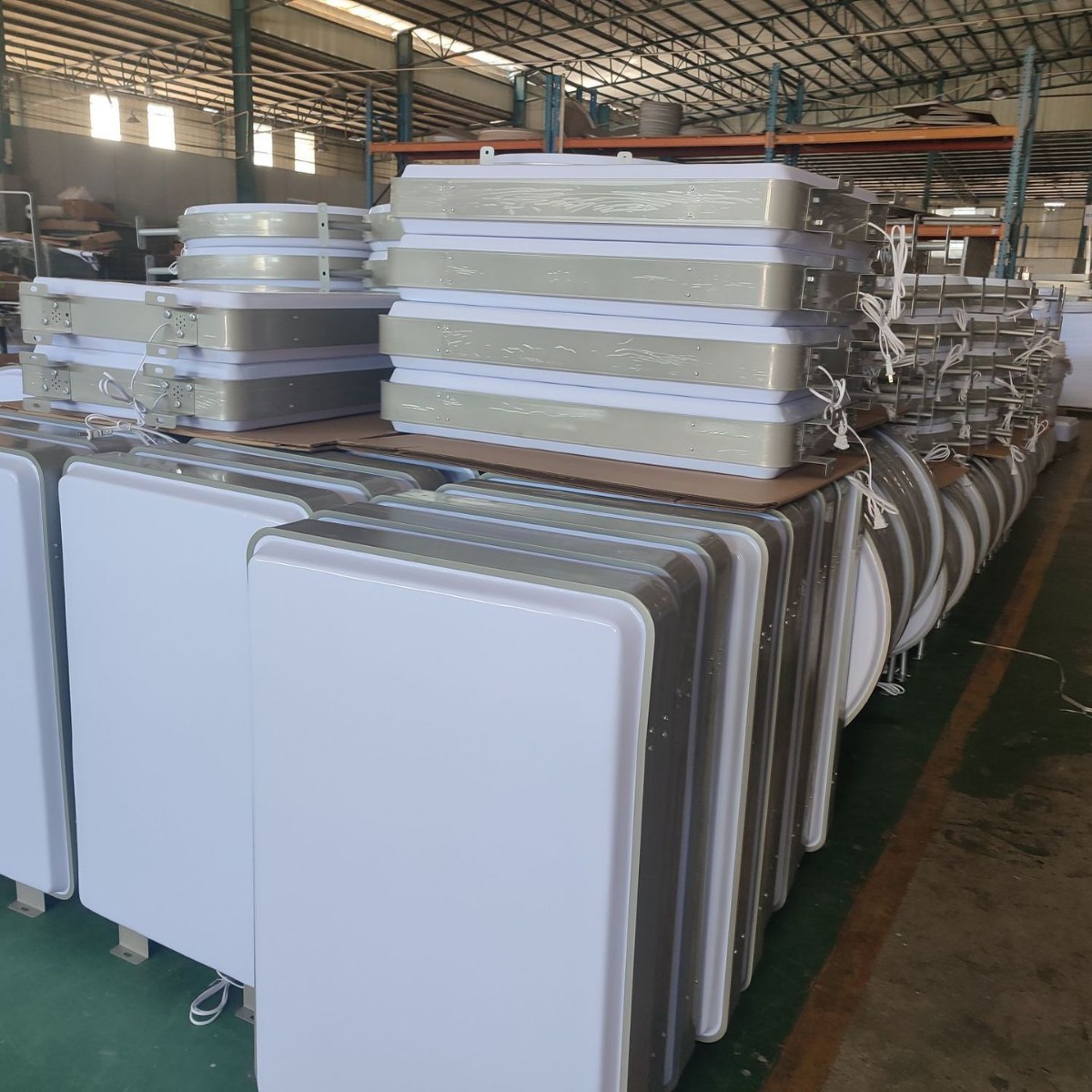 Blank screen printing UV blister light box round square custom factory direct outdoor advertising light box side sign export